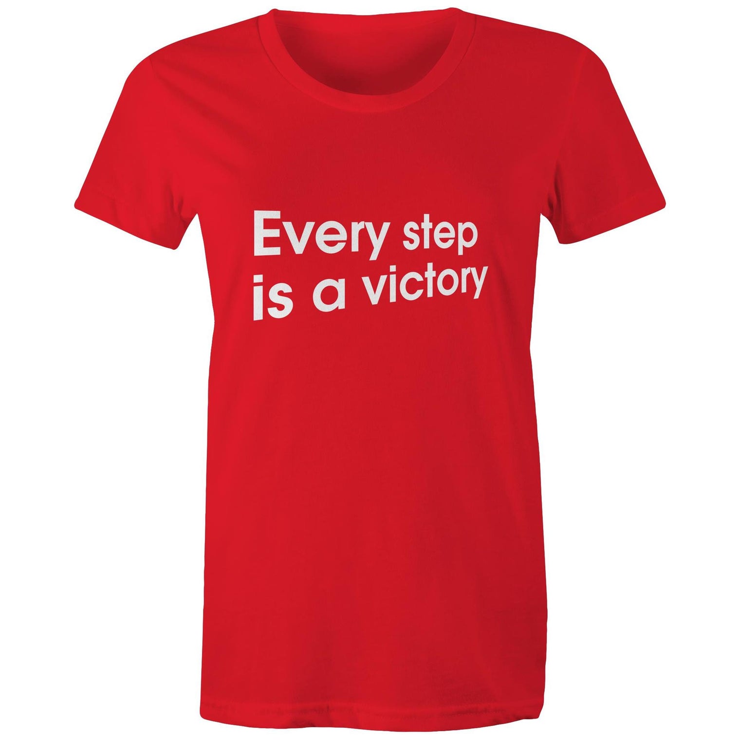 Walking Wins every step – women's t-shirt