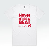 Never miss a BEAT – unisex t-shirt