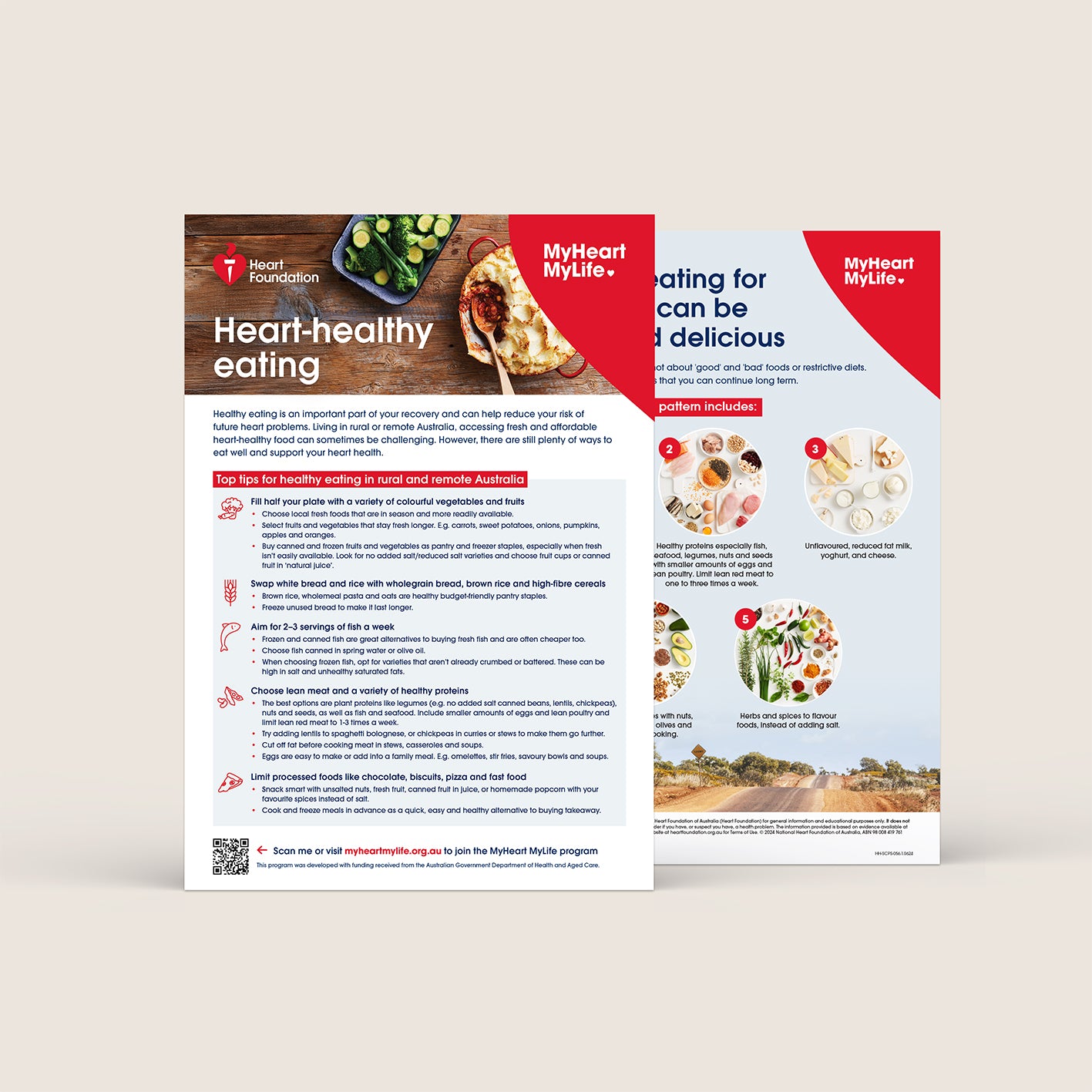 MyHeart MyLife - Heart-healthy eating (rural and remote areas)