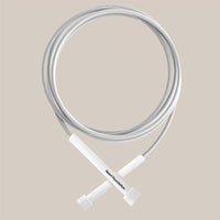 Skipping Rope 2.1 Metre White 13.5cm Handle