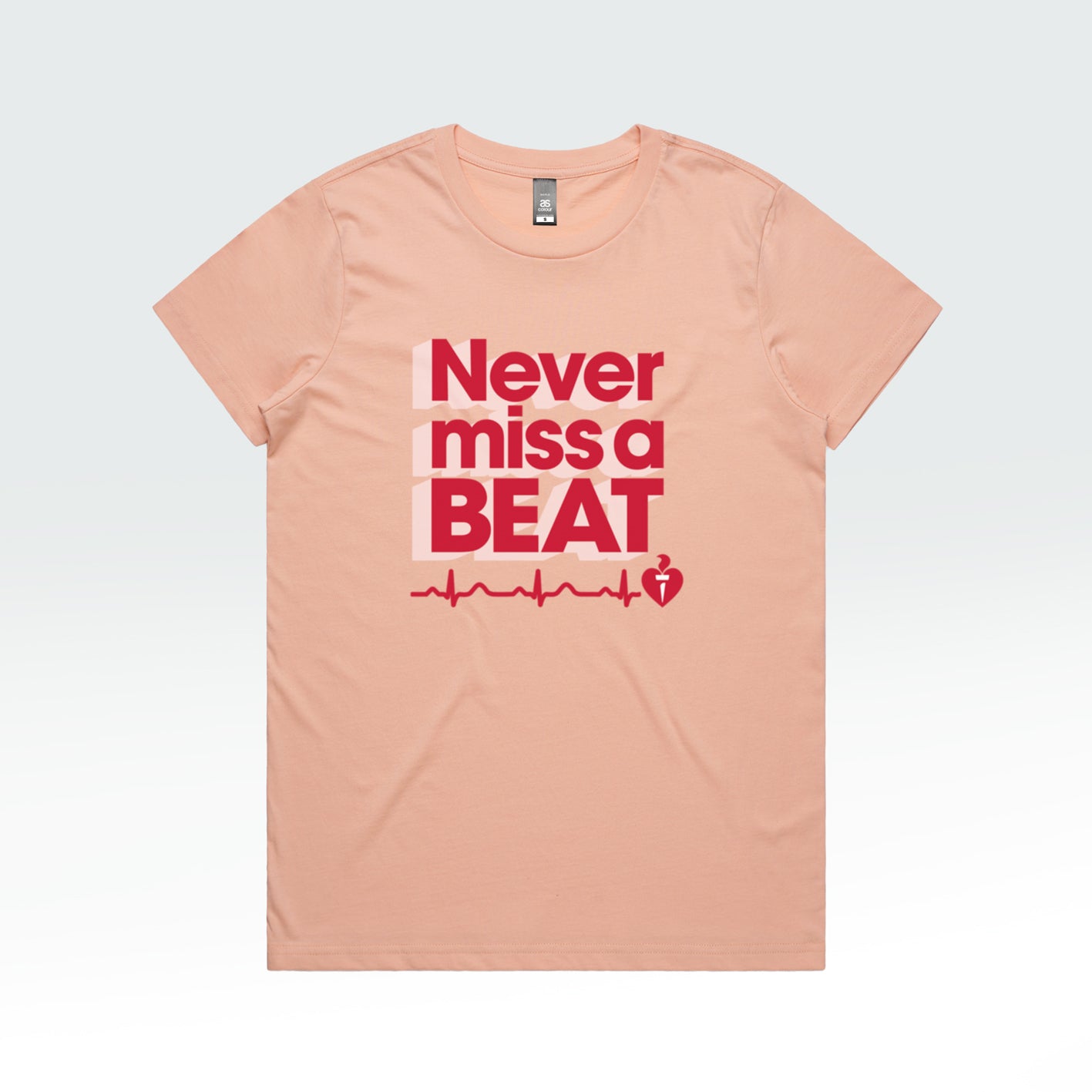 Never miss a BEAT – women's t-shirt